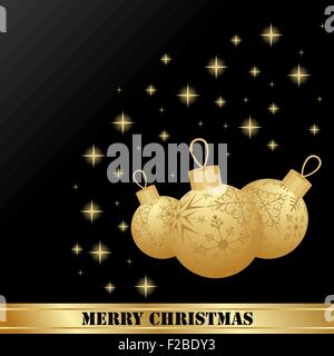 Illustrazione set palle di Natale Illustrazione Vettoriale