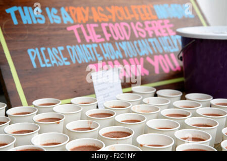 Il British Street Food Finals ,Leeds, Regno Unito. Foto Stock