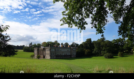 Calke Abbey Derbyshire country house casa nobiliare passeggiate Park Regno Unito Foto Stock