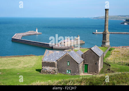 Johnathan Swift house, ex Bowling Green Inn,elencata come una delle case più antiche di Whitehaven, Regno Unito, tardo XVII secolo. Foto Stock