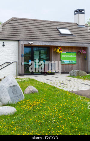 Clatteringshaws Visitor Center, Galloway Forest Park, Dumfries and Galloway, Scotland, Regno Unito Foto Stock