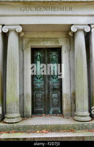 Scene dal cimitero Bonaventura a Savannah in Georgia Foto Stock