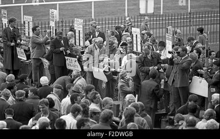 Leopardstown gare, casa del racing irlandese di Dublino, di cui all'James Joyce "Ulisse", Dublino, Irlanda Foto Stock