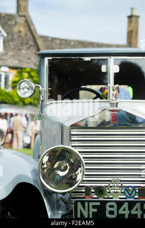 L'annata 1927 Rolls Royce venti in Broadway, Cotswolds, Worcestershire, Inghilterra Foto Stock