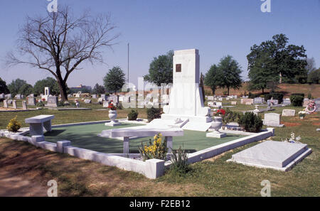 HANK WILLIAMS Tomba di noi paese musicista in Montgomery, Alabama. Stato foto agenzia turistica Foto Stock