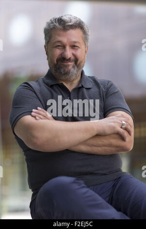 Photocall del nuovo ARD serial TV 'Huck' a Onyx Arc Hotel dotato di: Aykut Kayacik dove: Amburgo, Germania Quando: 17 Lug 2015 Foto Stock