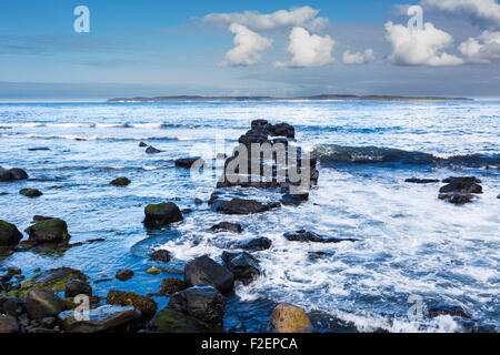 North Star Dyke Ballycastle Co Antrim N Irlanda Foto Stock