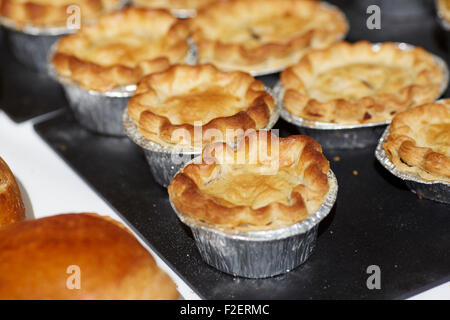 Bolton Food festival in Lancashire piess sul display al mercato artigianale Foto Stock