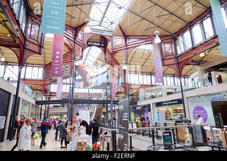 Bolton città mercato di Bolton Hall è un edificio elencato in Bolton, Greater Manchester che è ora il Market Place Shopping Mall. Th Foto Stock