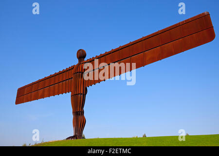 Angelo della statua del Nord, Gateshead, Newcastle Regno Unito Europa Foto Stock