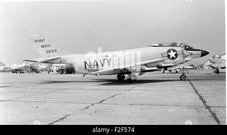 McDonnell F3H-2M missile Peter Bowers foto Foto Stock