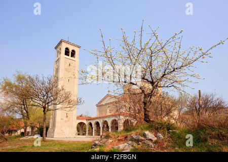 Foto di San Giovanni Battista, la chiesa di San Giovanni di Duino - Italia Foto Stock