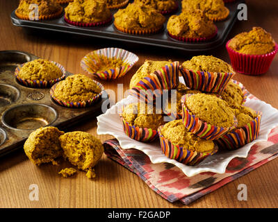 Senza zucchero muffin di crusca Foto Stock