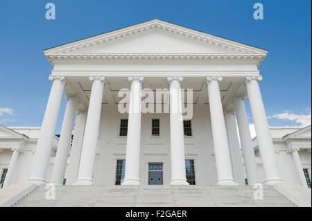 Virginia State Capitol, Richmond, Virginia. Foto Stock