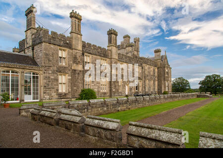 Crom Castle - casa ancestrale di Signore Erne e il Crichton famiglia County Fermanagh, Irlanda del Nord, Regno Unito Foto Stock