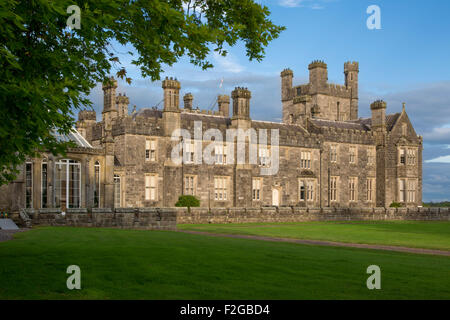 Crom Castle - casa ancestrale di Signore Erne e il Crichton famiglia County Fermanagh, Irlanda del Nord, Regno Unito Foto Stock