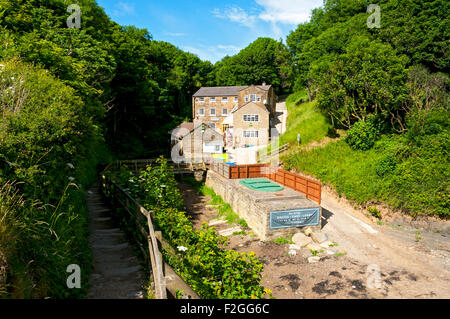 Foro Boggle Ostello della Gioventù, sul modo di Cleveland sentiero vicino a Robin Hood's Bay, nello Yorkshire, Inghilterra, Regno Unito Foto Stock