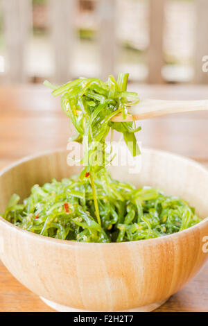 Freschi e deliziosi alghe insalata piccante, stock photo Foto Stock
