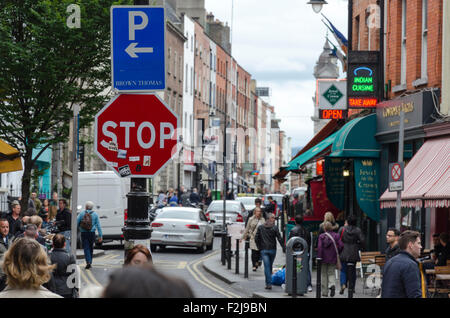 William Street, Dublin, Irlanda Foto Stock