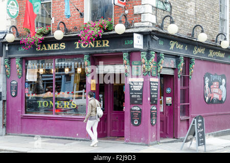 James pub di toner, Dublino, Irlanda Foto Stock