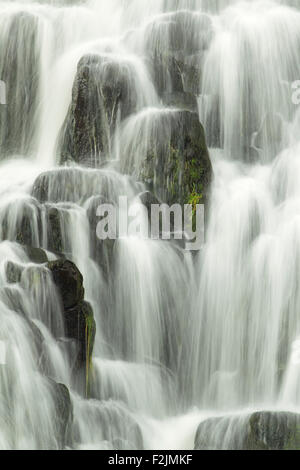 Dettaglio della cascata, Isola di Skye in Scozia Foto Stock