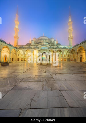 La Moschea di Suleymaniye o la moschea blu ad Istanbul in Turchia Foto Stock