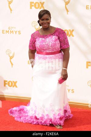 Los Angeles, CA, Stati Uniti d'America. Xx Settembre, 2015. Los Angeles, CA, Stati Uniti d'America. Xx Settembre, 2015. All'arrivo 67th Primetime Emmy Awards 2015 - Arrivi 1, il teatro di Microsoft (in precedenza Nokia Theater L.A. Live), Los Angeles, CA il 20 settembre 2015. Credito: Dee Cercone/Everett raccolta/Alamy Live News Foto Stock