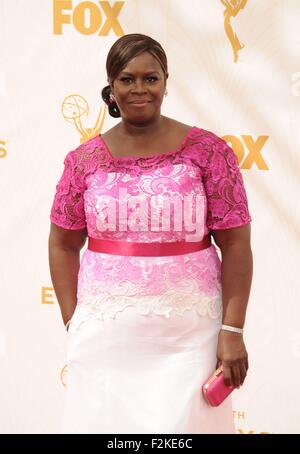 Los Angeles, CA, Stati Uniti d'America. Xx Settembre, 2015. Los Angeles, CA, Stati Uniti d'America. Xx Settembre, 2015. All'arrivo 67th Primetime Emmy Awards 2015 - Arrivi 1, il teatro di Microsoft (in precedenza Nokia Theater L.A. Live), Los Angeles, CA il 20 settembre 2015. Credito: Dee Cercone/Everett raccolta/Alamy Live News Foto Stock