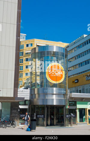 Solna Centrum shopping centre, Solna Torg, Solna district, Stoccolma, Svezia Foto Stock