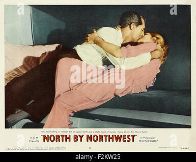 A nord da Northwest - poster del filmato Foto Stock