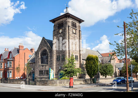 Il Grade ii Listed Chiesa Metodista, West Bridgford, Nottinghamshire, England, Regno Unito Foto Stock