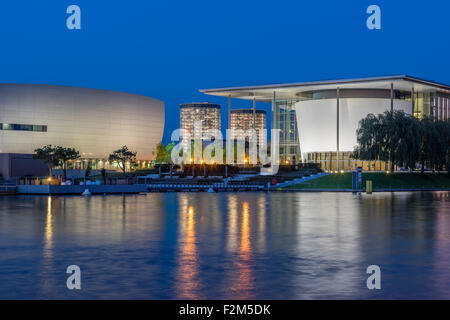 Germania, Wolfsburg, Autostadt Theme Park Foto Stock