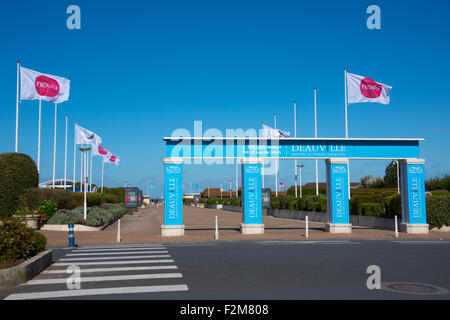 La Deauville American Film festival Normandia Francia settentrionale Foto Stock