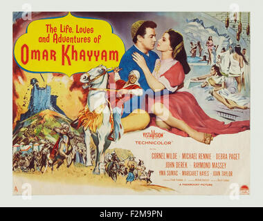 Omar Khayyam - poster del filmato Foto Stock