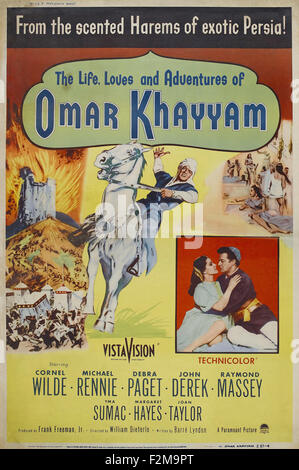 Omar Khayyam - poster del filmato Foto Stock