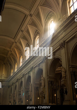 Cattedrale Metropolitana dell Assunzione della Vergine Maria. Cattedrale Chiesa Cattolica Romana l Arcidiocesi di Palermo. Sicilia. Foto Stock