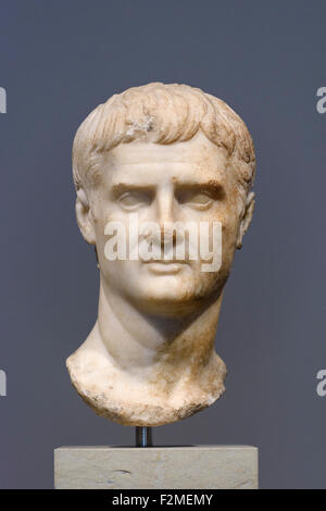 Berlino. Germania. Ritratto pensato per essere quella di Marcus Vipsanius Agrippa 1-25 annuncio, Altes Museum. Foto Stock