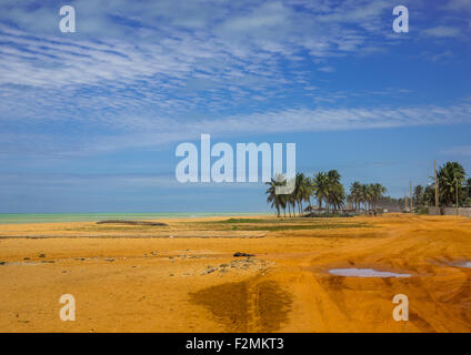 Il Benin, Africa Occidentale, Ouidah, spiaggia sulla costa slave Foto Stock