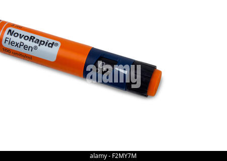 NovoRapid FlexPen penna per insulina siringa Foto Stock