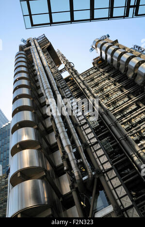 Lloyd s di Londra edificio, 1 Lime Street, London EC1, Regno Unito Foto Stock