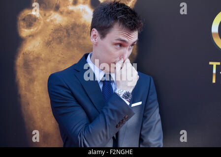 Il Principato di Monaco, Settembre 21, 2015: Louis Ducruet (primo figlio della Principessa Stephanie di Monaco) al calcio Goldenfoot Awards./picture alliance Foto Stock