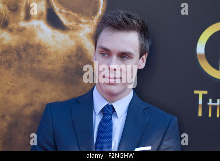 Il Principato di Monaco, Settembre 21, 2015: Louis Ducruet (primo figlio della Principessa Stephanie di Monaco) al calcio Goldenfoot Awards./picture alliance Foto Stock