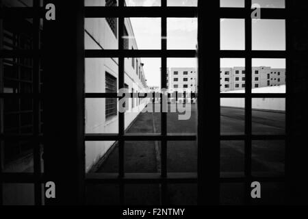 L'Italia, Lombardia, interno del carcere di Bollate, architettura Foto Stock