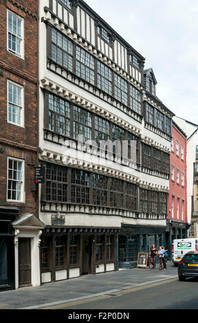 Bessie Surtees House, ex case di mercanti (XVI-XVII sec.), Sandhill, Newcastle upon Tyne, Tyne and Wear, England, Regno Unito Foto Stock