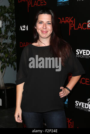 Vini Apothic e SVEDKA Vodka presente il Los Angeles premiere di A24 e Direct v di luoghi bui con: Heather Matarazzo dove: Los Angeles, California, Stati Uniti quando: 21 Lug 2015 Foto Stock