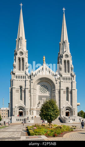 Basilica di Sainte-Anne de Beaupré in Quebec, Canada, Estate 2015 Foto Stock