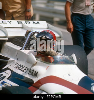 Vic Elford nel suo BRM 1971 Foto Stock