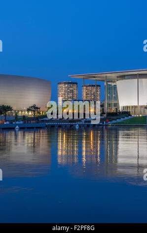 Germania, Wolfsburg, Autostadt Theme Park Foto Stock