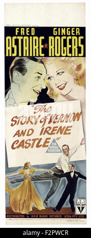 Storia di Vernon e Irene Castle - poster del filmato Foto Stock