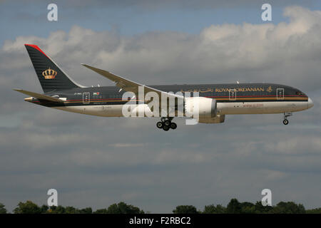 ROYAL JORDANIAN 787 Dreamliner Foto Stock